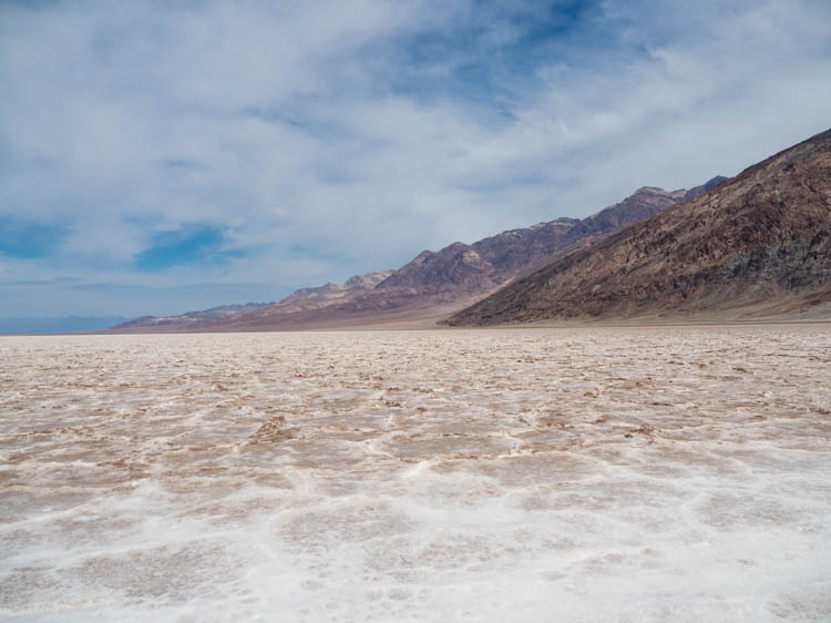 Death Valley itinerary: Badwater Basin landscape