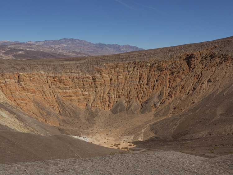 Ubehebe Crater on Death Valley Road Trip