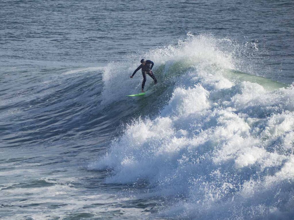 Santa Cruz surfer