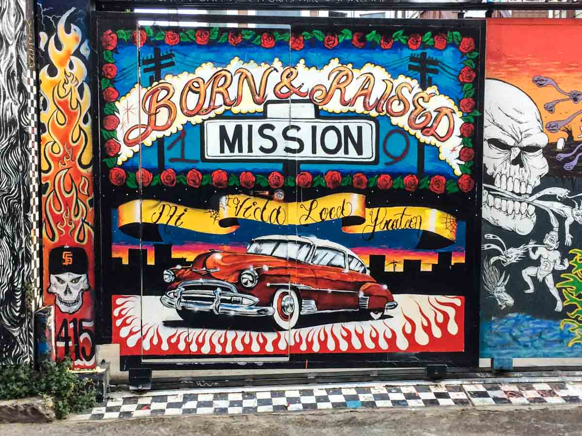 SF Mission Murals: Born in the Mission