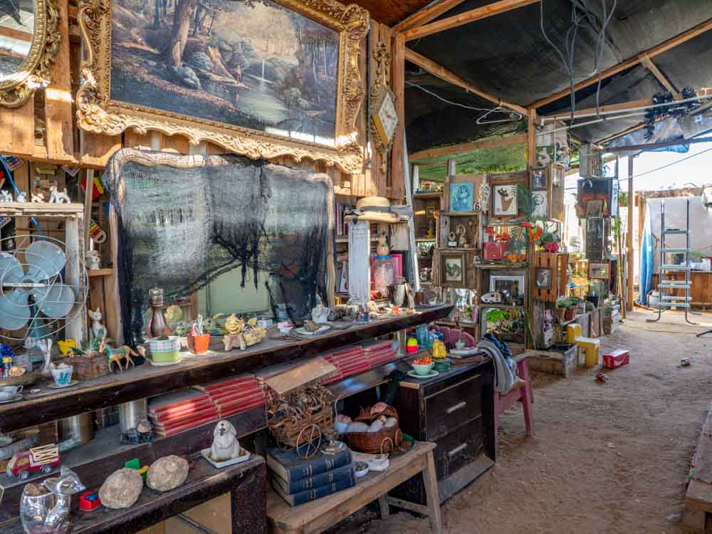 Rabbitside camp in Slab City