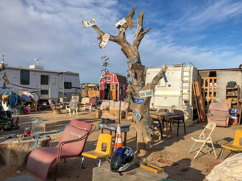 Slab City California- Ponderosa homesteader.