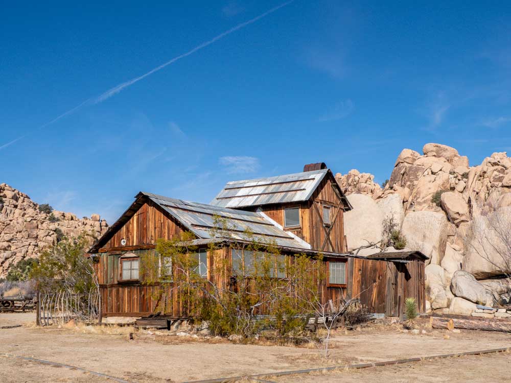 Joshua Tree National Park Keys Ranch house