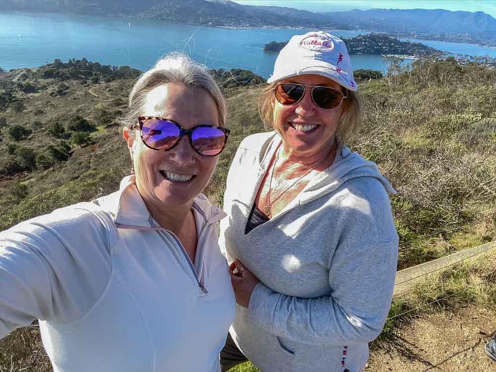 Angel Island views from Mt. Livermore