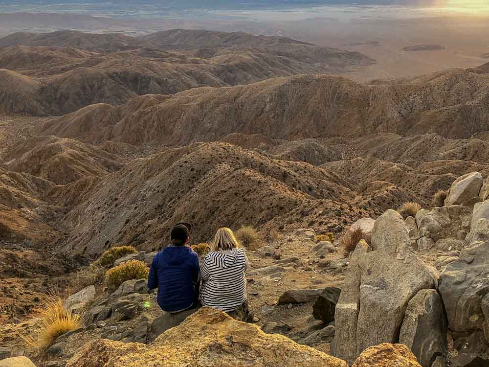 Key's View overlook in Joshua Tree National Park