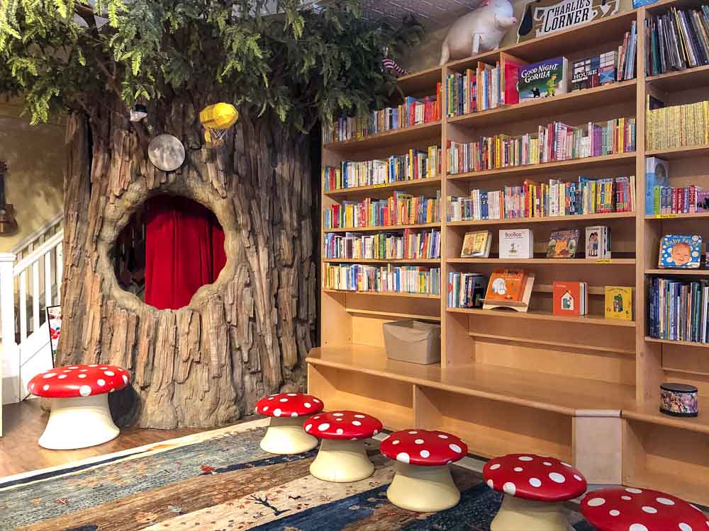 Charley's Corner independent bookshop SF