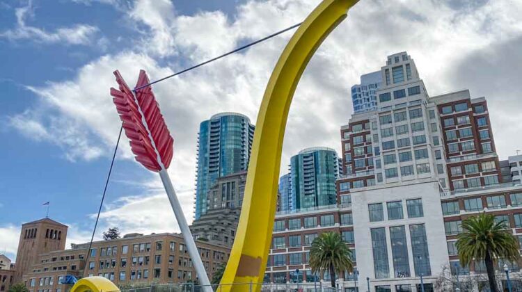 Cool places in SF: Embarcadero heart sculpture