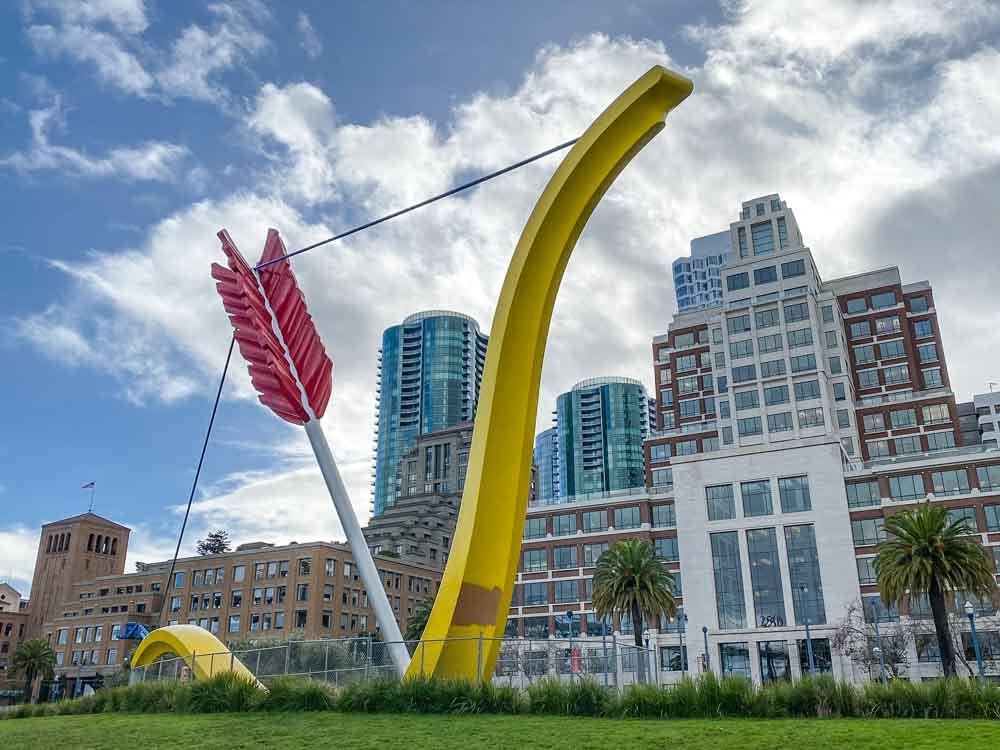 Cool places in SF: Embarcadero heart sculpture