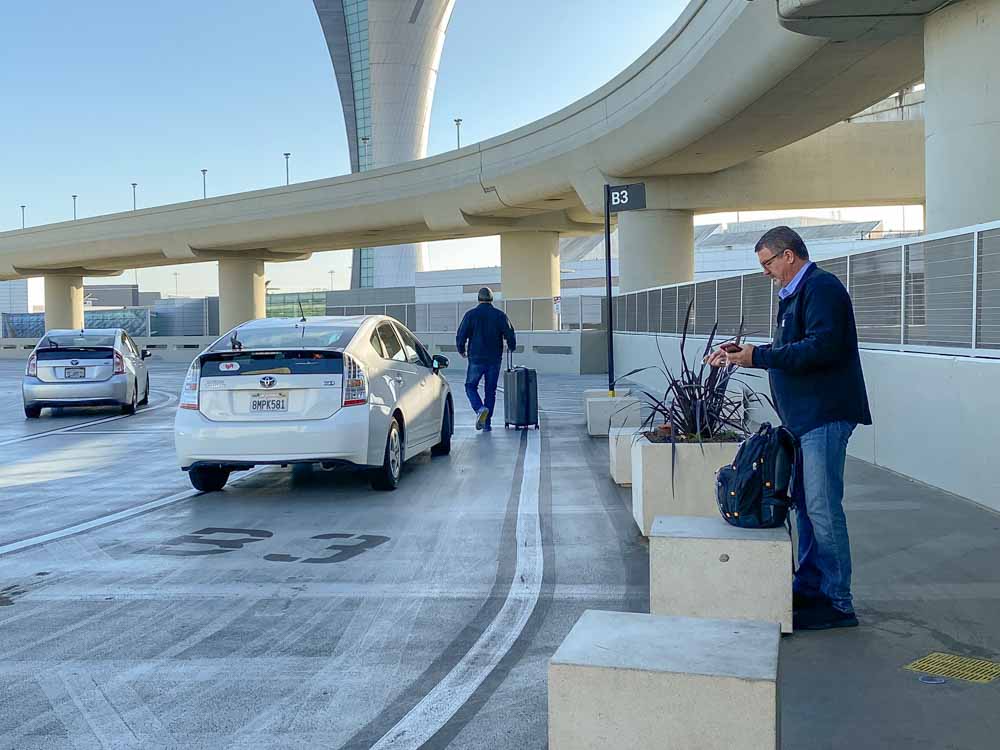 San Francisco airport to SF Uber pickup