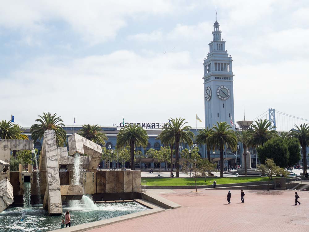 San Francisco Financial District Ferry Building