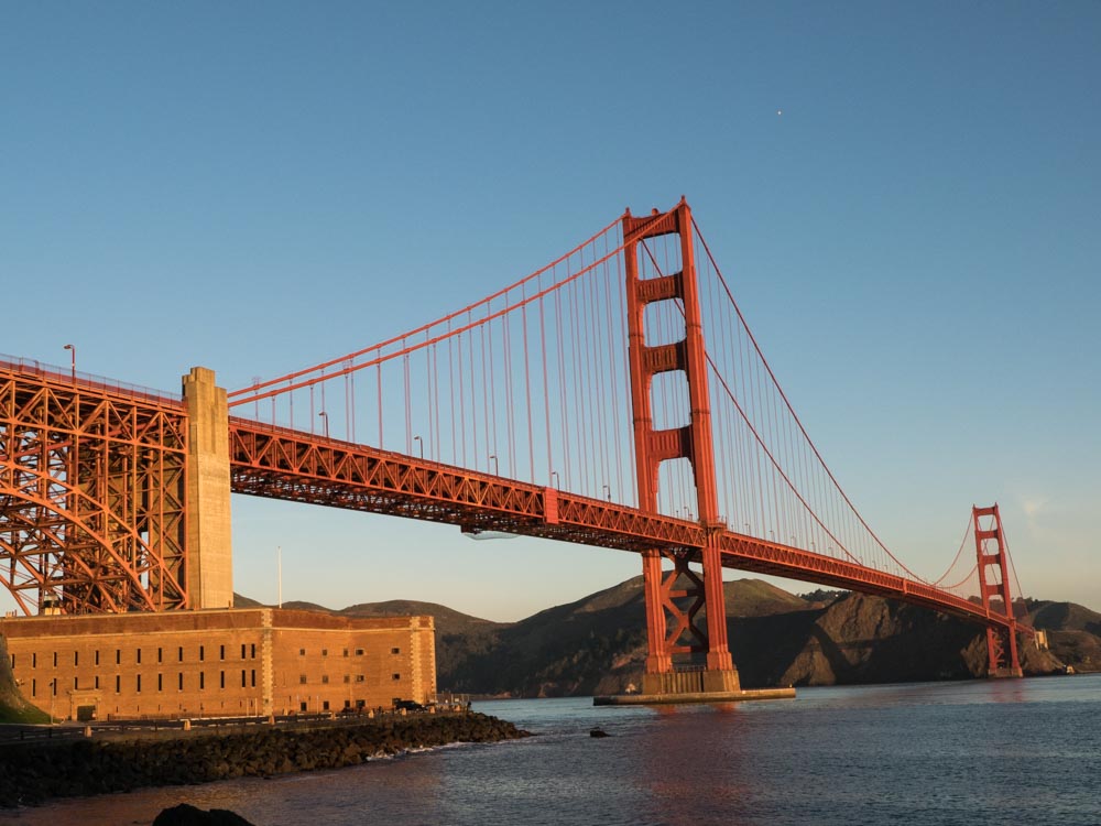 Golden Gate Bridge Viewpoints: Fort Point