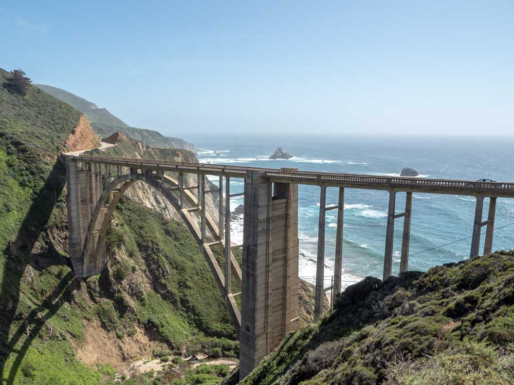 Bixby Bridge on the Pacific Coast Highway