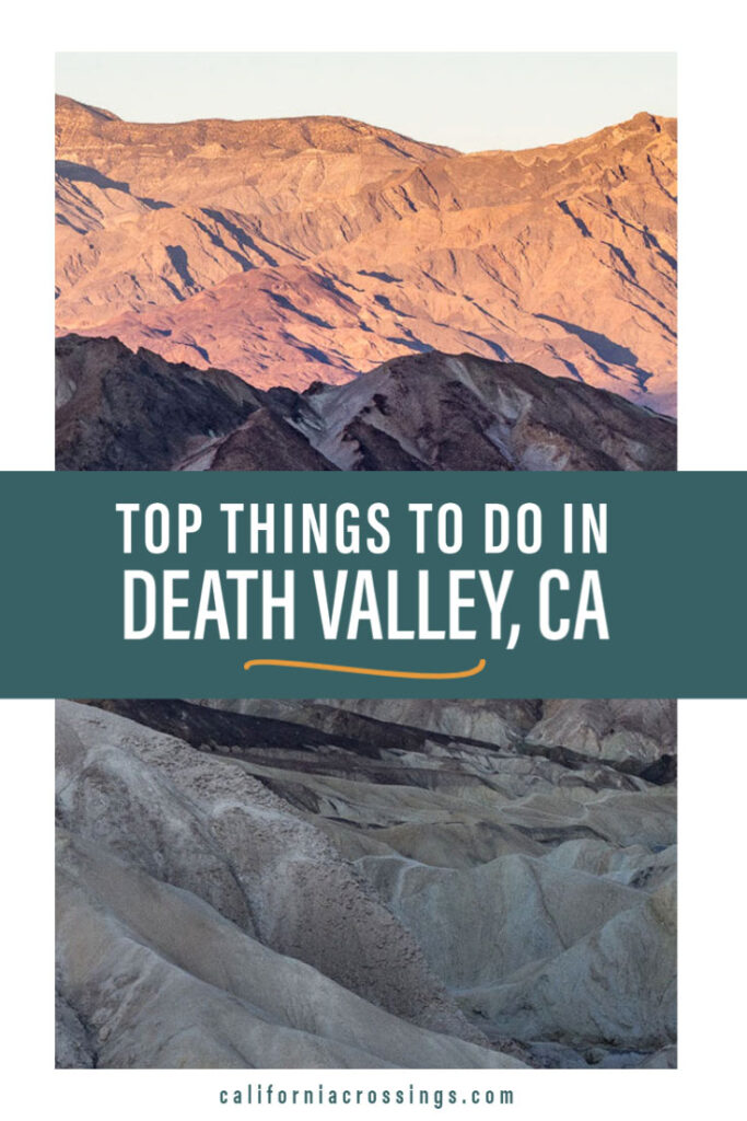 Top things to do in Death Valley National Park, California