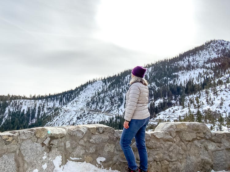 Lake Tahoe in Winter Emerald Bay Main Viewpoint