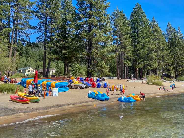 Lake Tahoe scenic drive Kings Beach