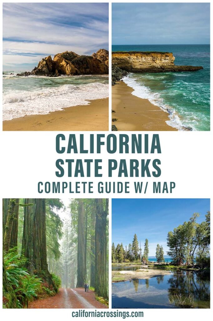 California State Parks List Guide and Map