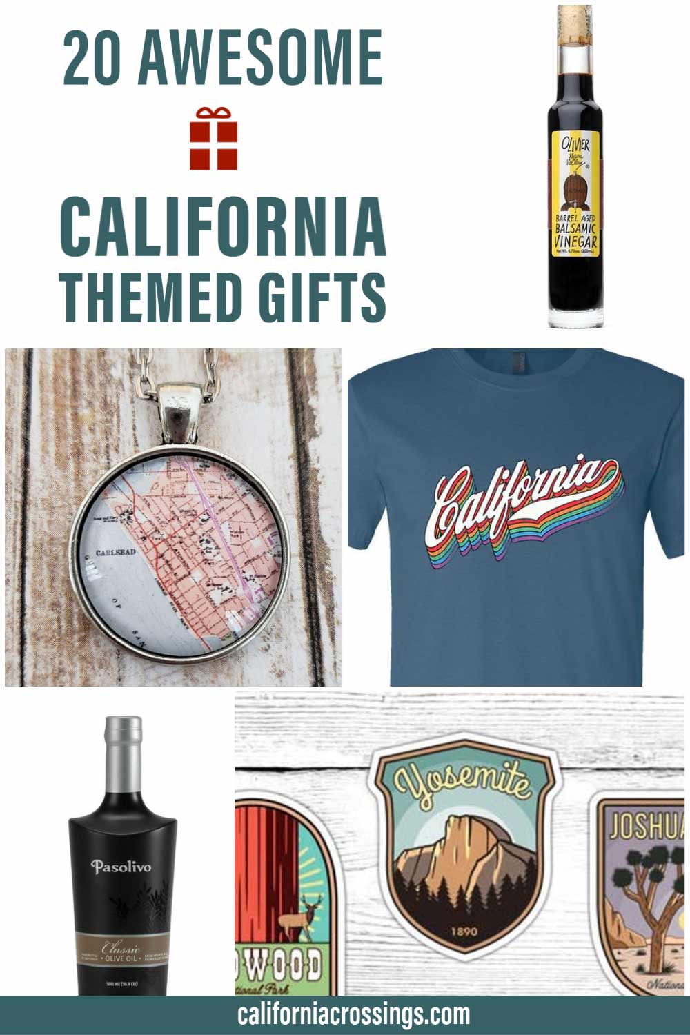 california travel gifts