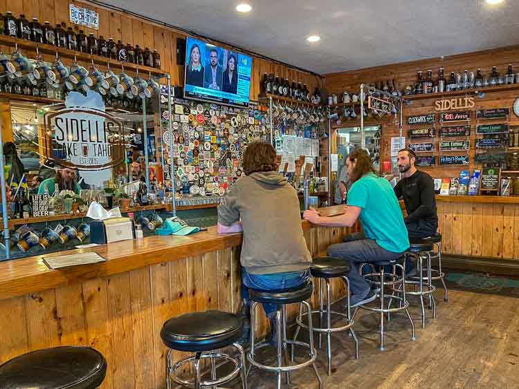 SIdellis South Lake Tahoe brewery interior