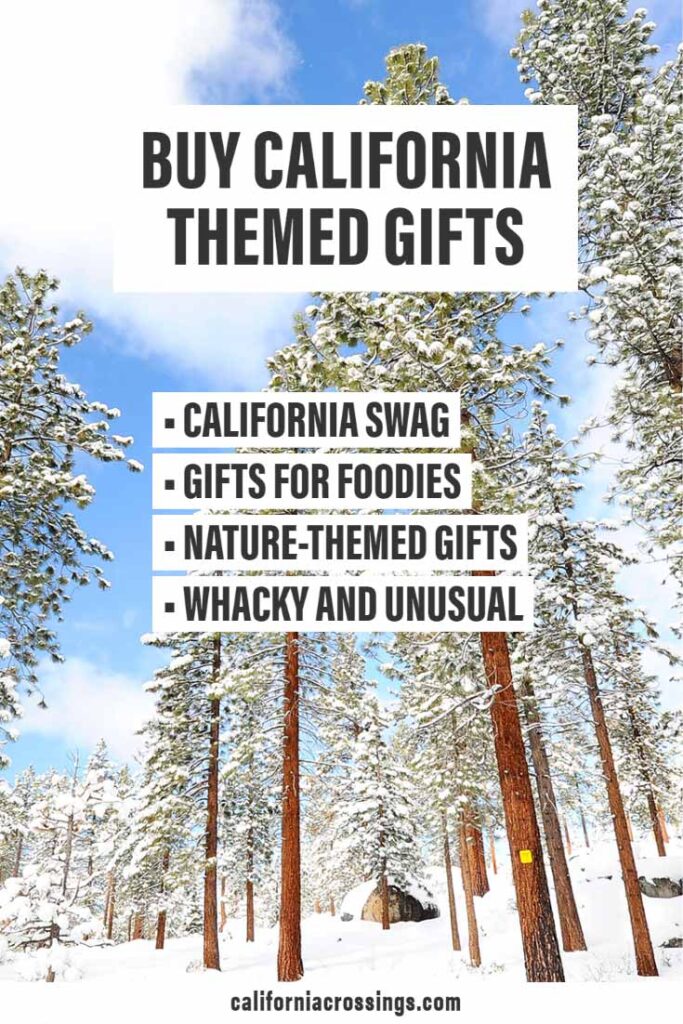 Buy California themed gifts