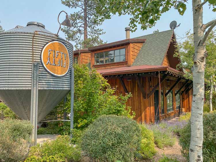 FiftyFifty brewery in Truckee Lake Tahoe