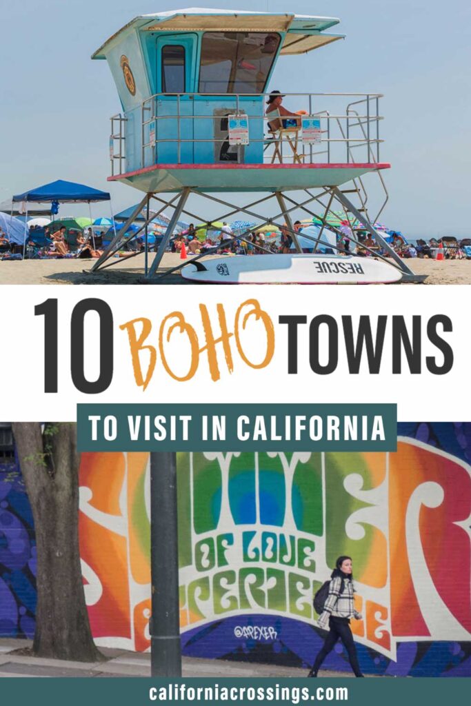 10 Boho California hippie towns