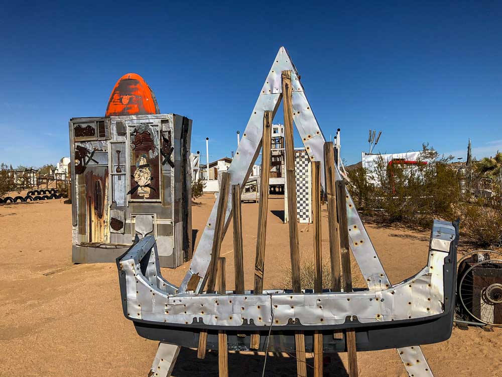 Joshua Tree town Noah Purifoy museum