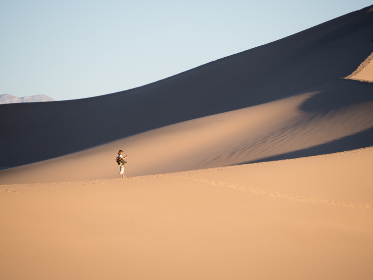 Mesquite Dunes: Day trip from las vegas to death valley national park