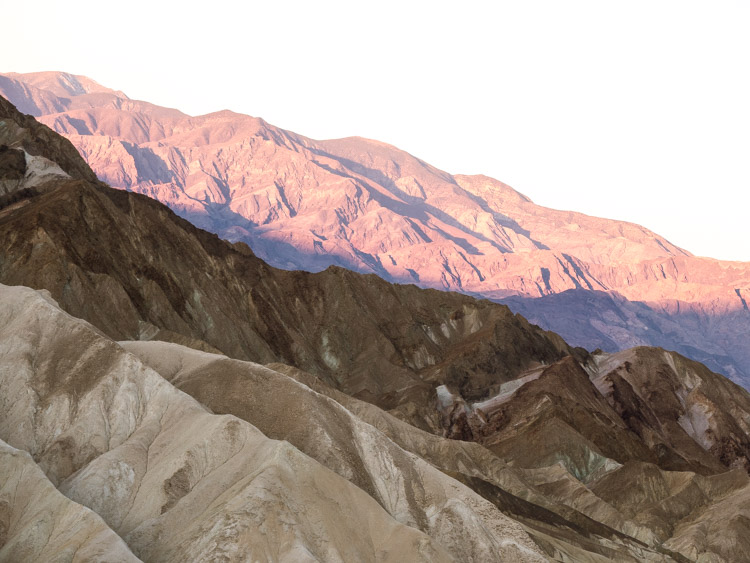 Death Valley from Las Vegas Zabriskie Point