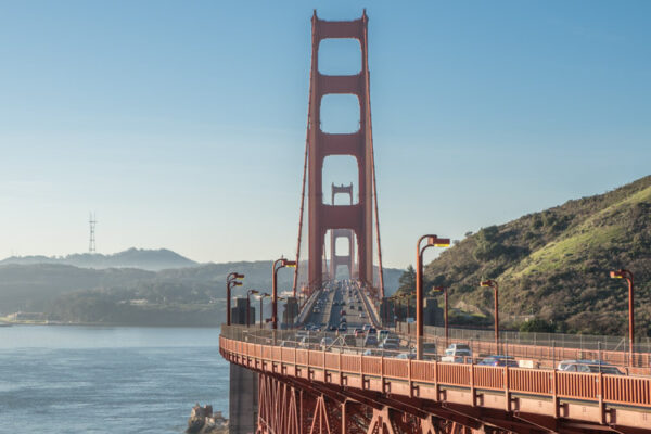 Golden Gate Bridge Vista Point south end