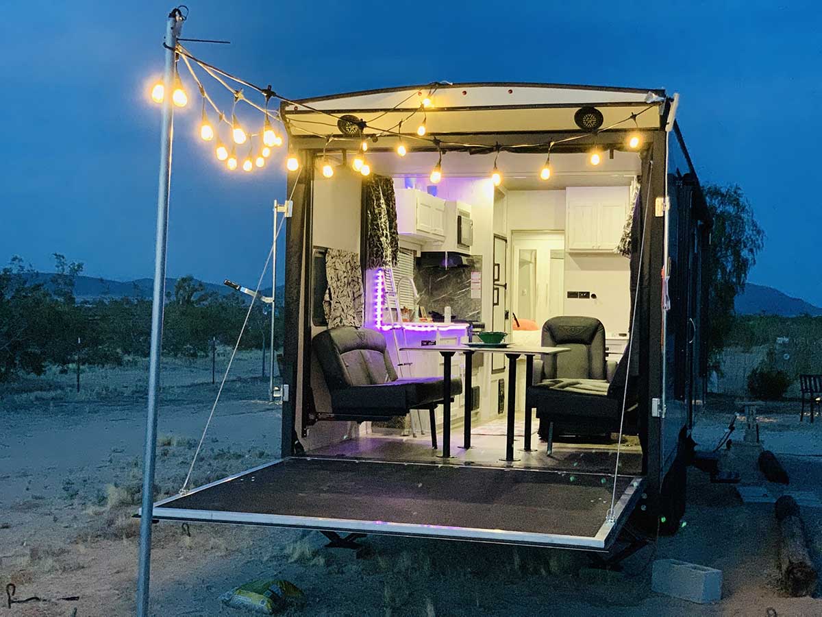 Tranquil & Retro Joshua Tree Glamping 13 Cool Airstreams, Trailers and Tents