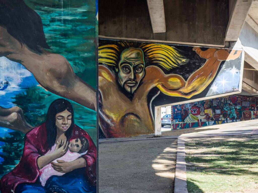 California street art in San Diego-Chicano Park