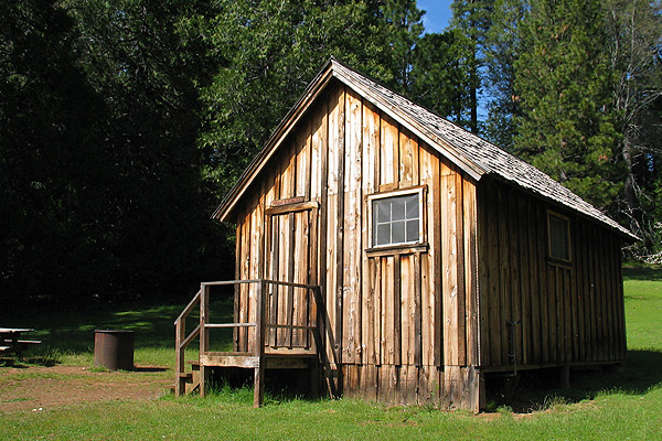 Malakoff State Historic park cabin building