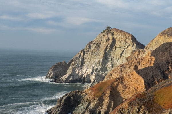 Devil's Slide Trail California: coastal landscape