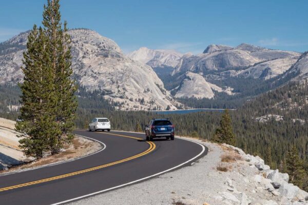 Yosemite Tioga Pass to Bridgeport. road, granite and mountains