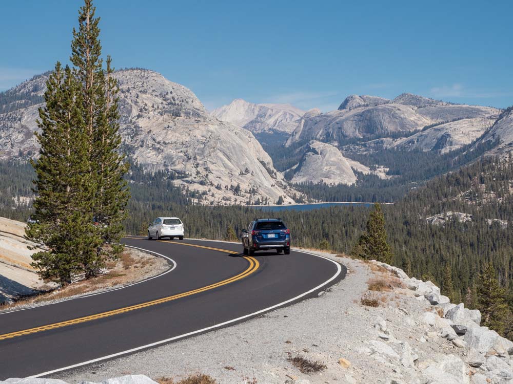 Yosemite Tioga Pass to Bridgeport. road, granite and mountains