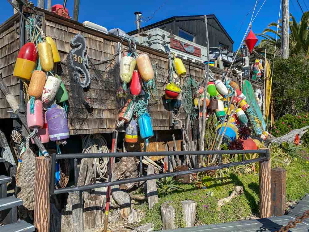 Stinson Beach beach house bouys