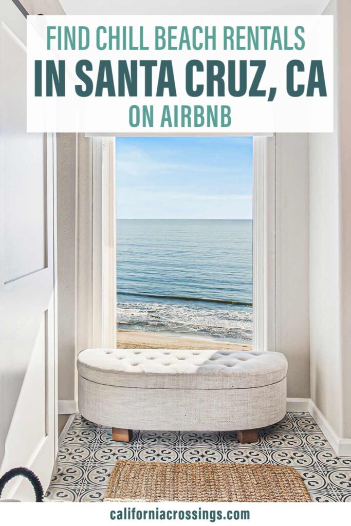 Find Beaches Houses in Santa Cruz California Airbnb. large window with ocean view