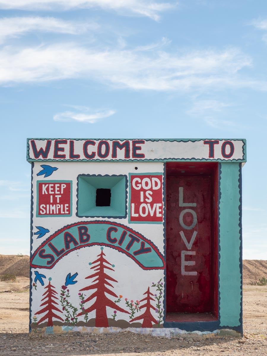 Slab City Guardhouse mural-WS