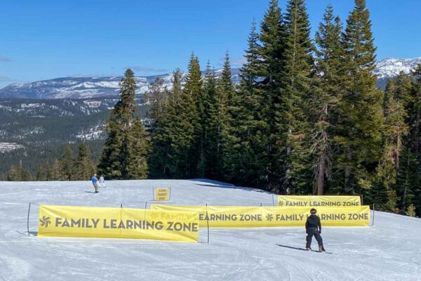 Northstar at Tahoe Family skiing zone