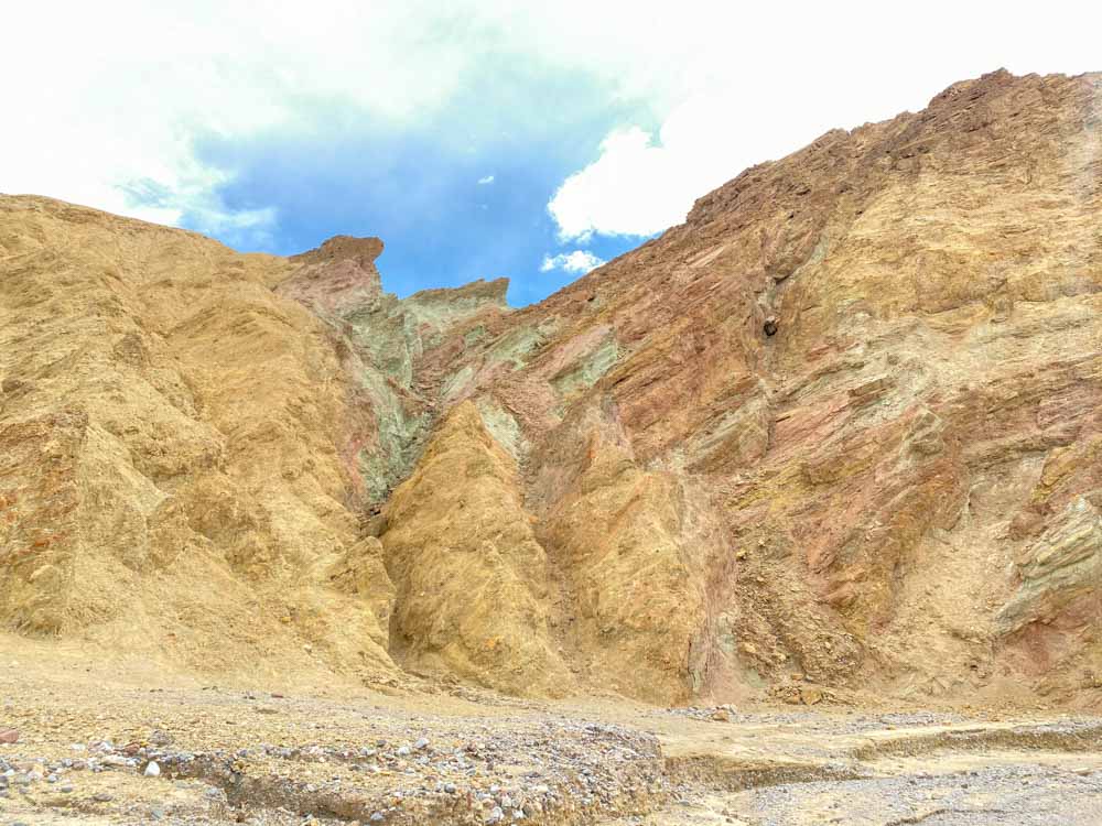 Gower Canyon hike colored landscape