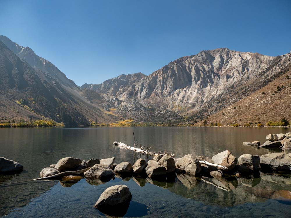 Convict Lake California mountain view