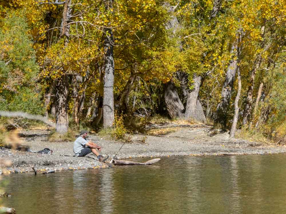 Convict Lake western shoreline