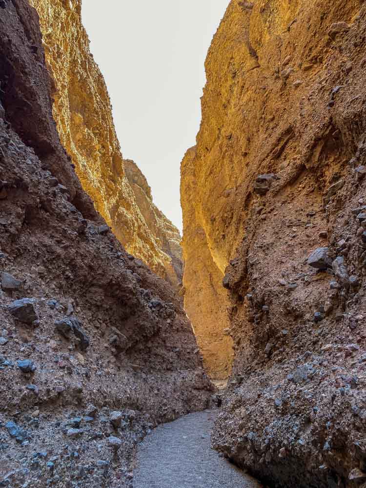 Death Valley Sidewinder Canyon - slot canyon #4