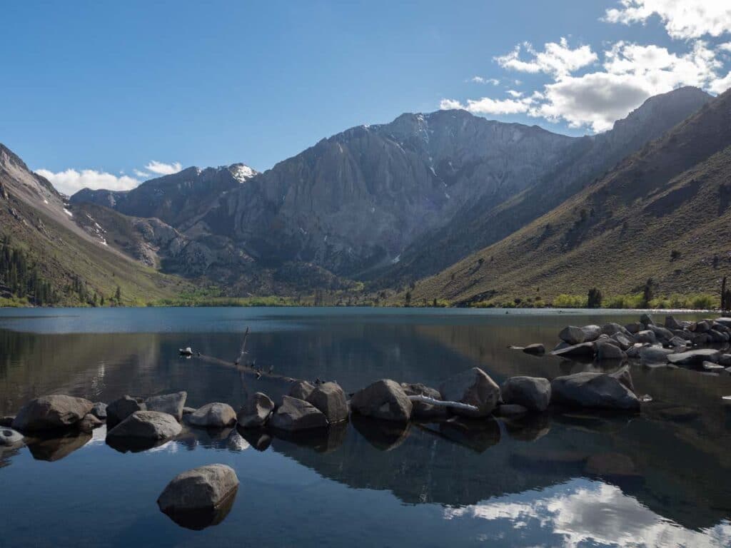 Convict Lake view reflections