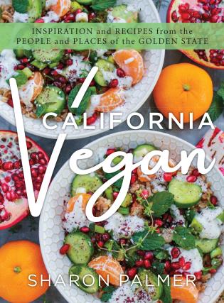 California Vegan, cookbook cover.
