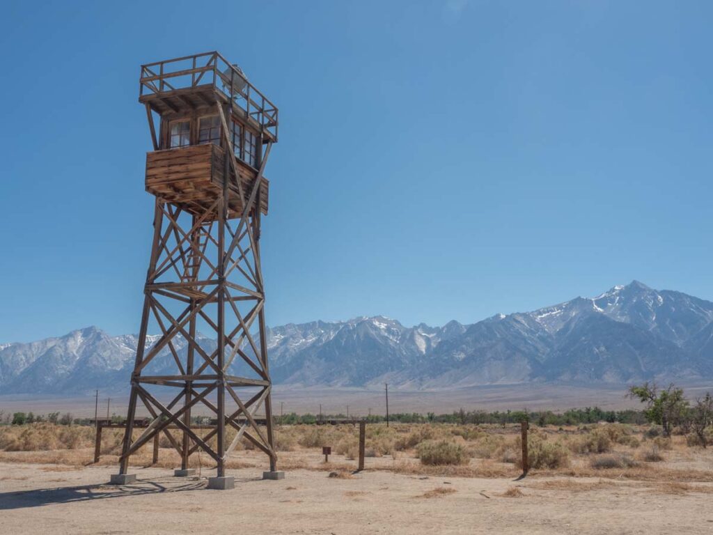 Manzanar Historic Site tower