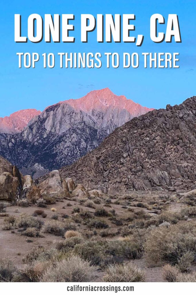 Top things to do in Lone Pine, CA