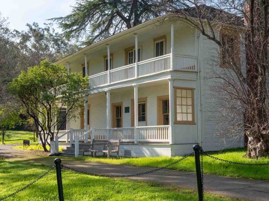 Martinez adobe at John Muir grounds