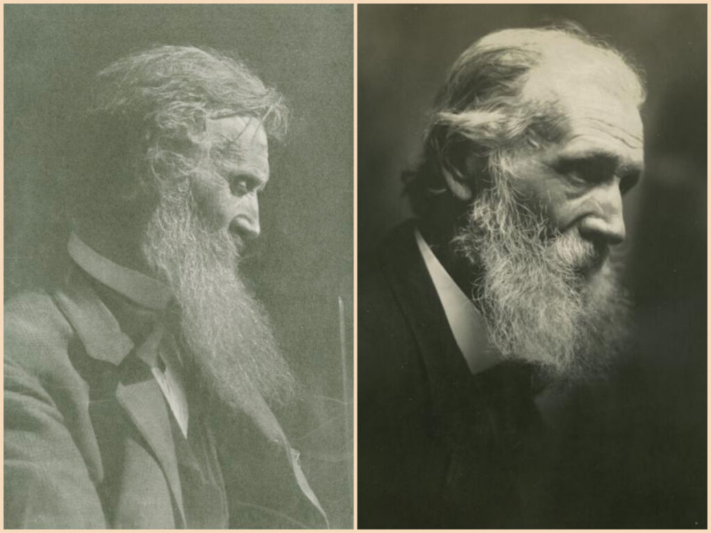 Archival portraits of John Muir