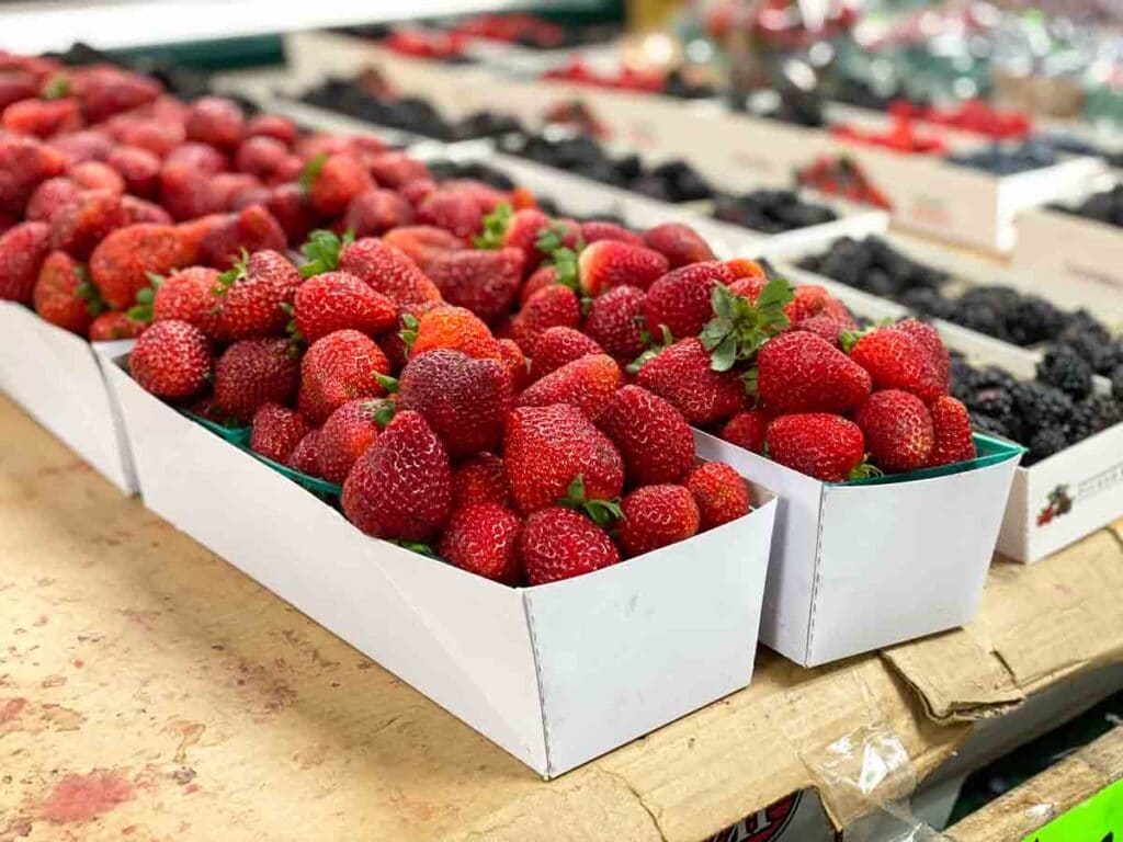Pedrick product strawberries